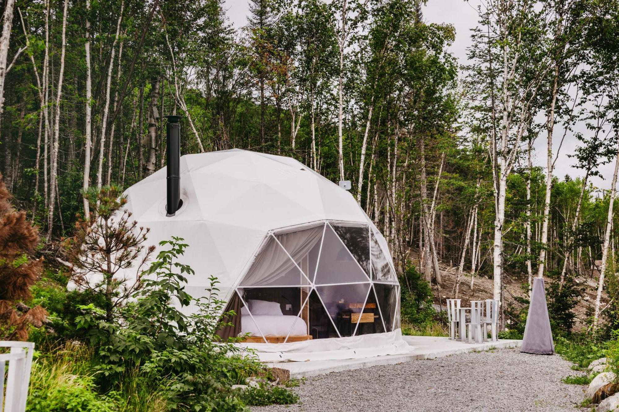 Les Diamants De L'Eternel Apartman Saint-David-de-Falardeau Kültér fotó